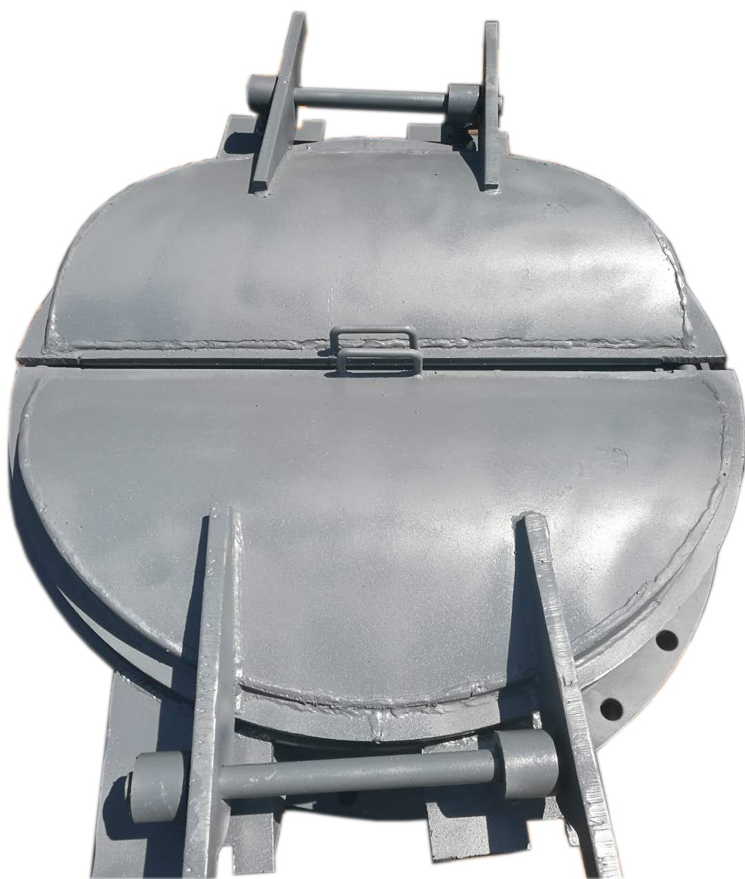 雙向側(cè)開(kāi)鋼制拍門