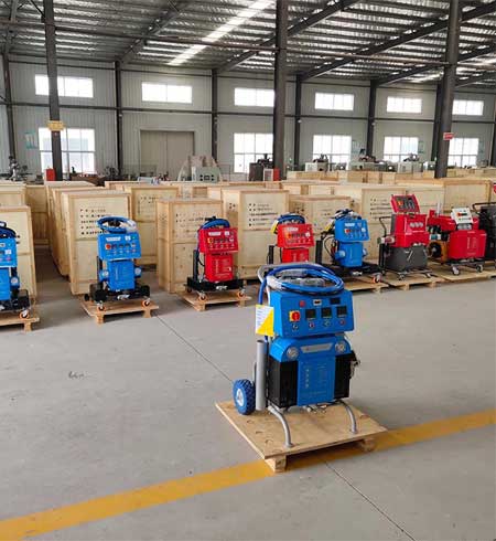 糧倉保溫硬泡聚氨酯(圖2) Q5200糧倉保溫硬泡聚氨酯噴涂機設備