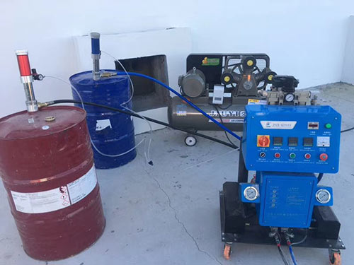 聚氨酯噴涂機(jī)種類(圖1) JNJX-Q2600氣動(dòng)聚氨酯噴涂機(jī)