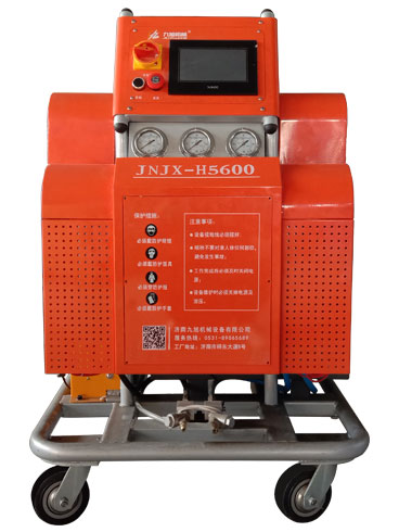 聚氨酯包裝泡沫有哪些優(yōu)勢(圖1) H5600PLC定時定量泡沫發(fā)泡機(jī)