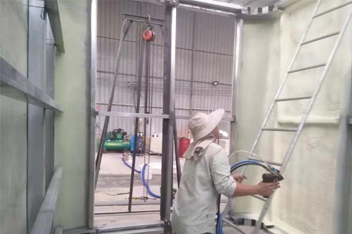 木屋聚氨酯噴涂保溫隔音民宿噴涂發(fā)泡保溫(圖3) 木屋聚氨酯噴涂保溫隔音民宿噴涂發(fā)泡保溫