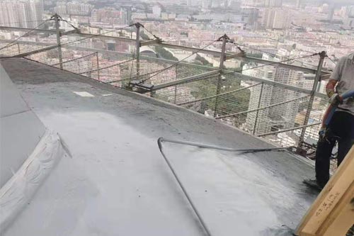 屋頂防水防腐施工聚脲涂料專用聚脲噴涂設備(圖2) 屋頂防水防腐施工聚脲涂料