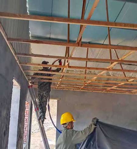 養(yǎng)殖場(chǎng)頂棚保溫用什么材料(圖2) 養(yǎng)殖場(chǎng)頂棚保溫案例