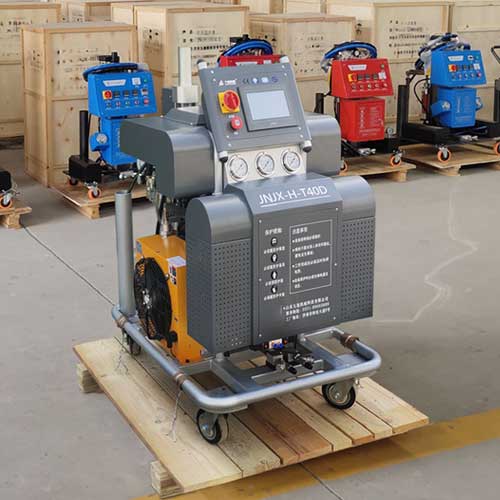 聚氨酯低壓發(fā)泡機(jī) 高壓發(fā)泡機(jī)有啥不一樣(圖1) JNJX-H-T40D聚氨酯高壓發(fā)泡機(jī)