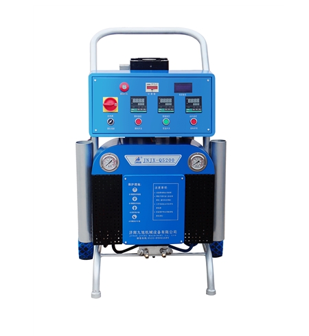 泡沫雕塑噴涂硬化聚脲材料施工(圖2) JNJXQ5200型泡沫雕塑噴涂硬化聚脲材料施工噴涂機(jī)